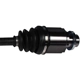 Purchase Top-Quality GSP NORTH AMERICA - NCV36080 - CV Axle Assembly - Rear Left pa3