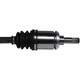 Purchase Top-Quality GSP NORTH AMERICA - NCV36099 - CV Axle Assembly - Rear Left pa6