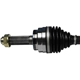 Purchase Top-Quality GSP NORTH AMERICA - NCV36109 - CV Axle Assembly - Rear Left pa6