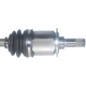 Purchase Top-Quality GSP NORTH AMERICA - NCV36143 - CV Axle Assembly - Rear Left pa4