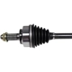 Purchase Top-Quality GSP NORTH AMERICA - NCV36574 - CV Axle Assembly - Front Left pa3