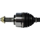 Purchase Top-Quality GSP NORTH AMERICA - NCV36580 - CV Axle Assembly - Front Left pa4