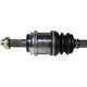 Purchase Top-Quality GSP NORTH AMERICA - NCV36588 - CV Axle Assembly - Rear Left pa4
