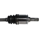 Purchase Top-Quality GSP NORTH AMERICA - NCV36588 - CV Axle Assembly - Rear Left pa9