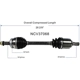 Purchase Top-Quality GSP NORTH AMERICA - NCV37068 - CV Axle Assembly - Front Left pa5