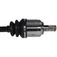 Purchase Top-Quality GSP NORTH AMERICA - NCV37072 - CV Axle Assembly - Front Left pa4