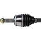 Purchase Top-Quality GSP NORTH AMERICA - NCV37077 - CV Axle Assembly - Front Left pa2
