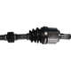 Purchase Top-Quality GSP NORTH AMERICA - NCV37093 - CV Axle Assembly - Front Left pa4