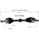 Purchase Top-Quality GSP NORTH AMERICA - NCV37093 - CV Axle Assembly - Front Left pa6