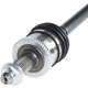 Purchase Top-Quality GSP NORTH AMERICA - NCV37103 - CV Axle Assembly - Rear Left pa4