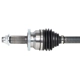 Purchase Top-Quality GSP NORTH AMERICA - NCV37103 - CV Axle Assembly - Rear Left pa5