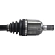 Purchase Top-Quality GSP NORTH AMERICA - NCV37122 - CV Axle Assembly - Front Left pa3