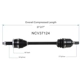 Purchase Top-Quality GSP NORTH AMERICA - NCV37124 - CV Axle Assembly pa2