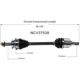 Purchase Top-Quality GSP NORTH AMERICA - NCV37538 - CV Axle Assembly - Front Left pa5