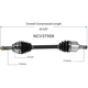 Purchase Top-Quality GSP NORTH AMERICA - NCV37559 - CV Axle Assembly - Front Left pa6