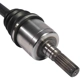 Purchase Top-Quality GSP NORTH AMERICA - NCV40053 - CV Axle Assembly - Front pa1