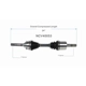 Purchase Top-Quality GSP NORTH AMERICA - NCV40053 - CV Axle Assembly - Front pa3