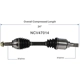 Purchase Top-Quality GSP NORTH AMERICA - NCV47014 - CV Axle Assembly pa6