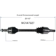 Purchase Top-Quality GSP NORTH AMERICA - NCV47027 - CV Axle Assembly - Front Right pa2