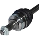 Purchase Top-Quality GSP NORTH AMERICA - NCV47049 - CV Axle Assembly - Rear Left pa4