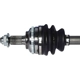 Purchase Top-Quality GSP NORTH AMERICA - NCV47049 - CV Axle Assembly - Rear Left pa5