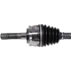 Purchase Top-Quality GSP NORTH AMERICA - NCV47095 - CV Axle Assembly - Front Left pa1