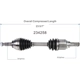 Purchase Top-Quality Left New CV Complete Assembly by GSP NORTH AMERICA - NCV47107 pa2