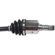 Purchase Top-Quality GSP NORTH AMERICA - NCV47528 - CV Axle Assembly - Front Left pa2