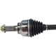 Purchase Top-Quality GSP NORTH AMERICA - NCV47528 - CV Axle Assembly - Front Left pa3