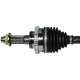 Purchase Top-Quality GSP NORTH AMERICA - NCV47534 - CV Axle Assembly - Rear pa2