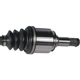 Purchase Top-Quality GSP NORTH AMERICA - NCV48000 - CV Axle Assembly - Front Left pa3