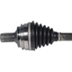 Purchase Top-Quality GSP NORTH AMERICA - NCV48008 - CV Axle Assembly - Front Left pa3