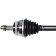 Purchase Top-Quality GSP NORTH AMERICA - NCV48504 - CV Axle Assembly - Front Left pa5