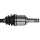 Purchase Top-Quality GSP NORTH AMERICA - NCV48991 - CV Axle Assembly - Rear pa2