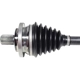 Purchase Top-Quality GSP NORTH AMERICA - NCV48993 - CV Axle Assembly - Front Left pa1