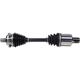 Purchase Top-Quality GSP NORTH AMERICA - NCV48993 - CV Axle Assembly - Front Left pa5