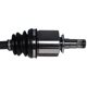 Purchase Top-Quality GSP NORTH AMERICA - NCV49001 - CV Axle Assembly - Front Left pa3