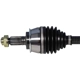 Purchase Top-Quality GSP NORTH AMERICA - NCV49003 - CV Axle Assembly - Front Left pa2