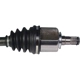 Purchase Top-Quality GSP NORTH AMERICA - NCV49013 - CV Axle Assembly - Front Left pa2