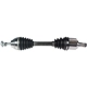 Purchase Top-Quality GSP NORTH AMERICA - NCV49013 - CV Axle Assembly - Front Left pa4