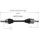Purchase Top-Quality GSP NORTH AMERICA - NCV51004 - CV Axle Assembly - Front Left pa6