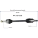 Purchase Top-Quality GSP NORTH AMERICA - NCV51006 - CV Axle Assembly - Front Left pa6