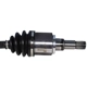 Purchase Top-Quality GSP NORTH AMERICA - NCV51007 - CV Axle Assembly - Rear Left pa1