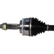 Purchase Top-Quality GSP NORTH AMERICA - NCV51007 - CV Axle Assembly - Rear Left pa6