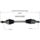 Purchase Top-Quality GSP NORTH AMERICA - NCV51022 - CV Axle Assembly pa5