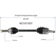 Purchase Top-Quality GSP NORTH AMERICA - NCV51507 - CV Axle Assembly - Front Left pa5