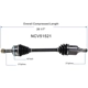 Purchase Top-Quality GSP NORTH AMERICA - NCV51521 - CV Axle Assembly - Front Left pa6
