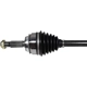 Purchase Top-Quality GSP NORTH AMERICA - NCV51552 - CV Axle Assembly - Front Left pa2