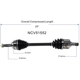 Purchase Top-Quality GSP NORTH AMERICA - NCV51552 - CV Axle Assembly - Front Left pa6