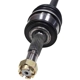 Purchase Top-Quality GSP NORTH AMERICA - NCV53021 - CV Axle Assembly - Front Left pa3
